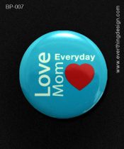 เข็มกลัดพิมพ์สี