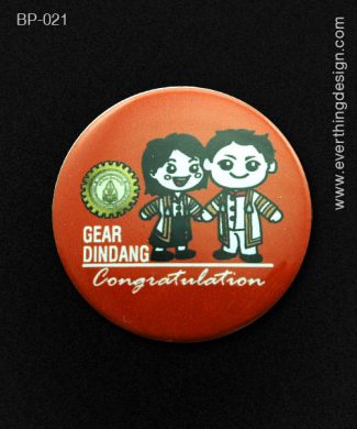 เข็มกลัดพิมพ์สี