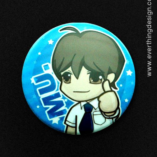 เข็มกลัดพิมพ์สี